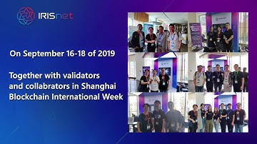 IRISnet， the first year journey together with you