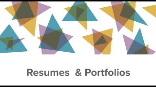 Play, Build and Emphasize Your Strengths -  DVS Early Career Q&A on Resumes & Portfolios Net Worth