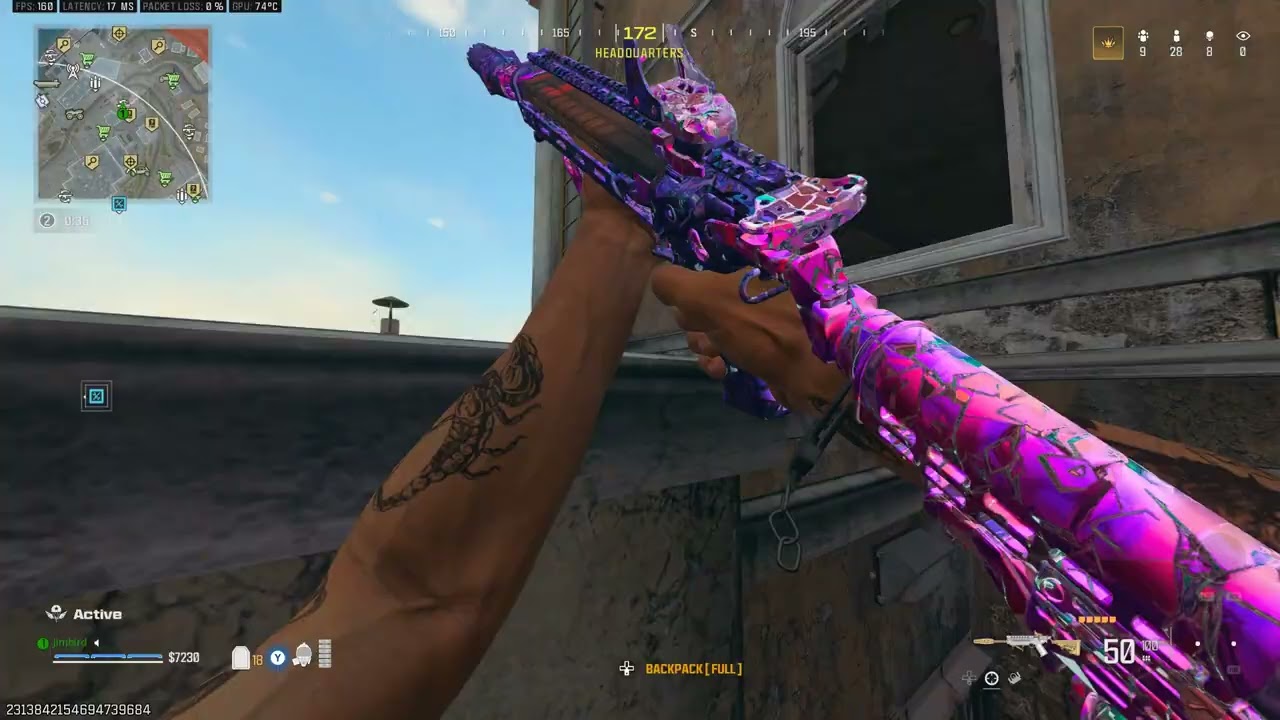 Rebirth Island 1v4 funny endgame:)