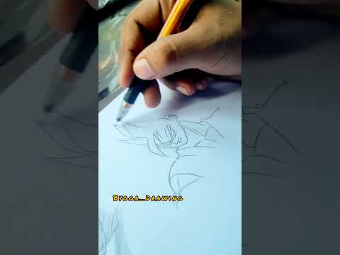 Drawing Dragon Ball - Guess who? #dbz #dbs
