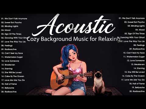 Chill Acoustic Songs 2026 🎶 English Songs with Lyrics 2026 to Escape Stress and Overthinking
