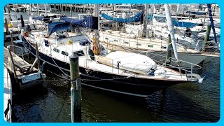 FREE BOAT  A 50' DREAM Cruiser to go ANYWHERE [Full Tour] Learning the Lines