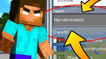 マイクラヘロブラインがいるシード
