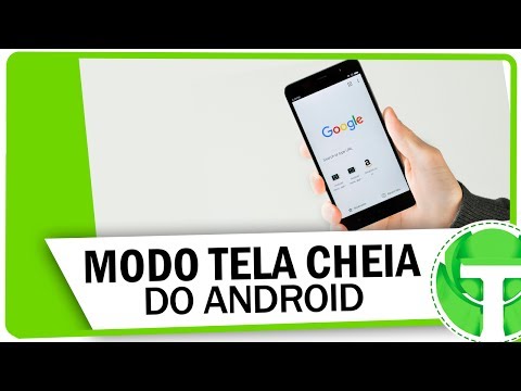 Como ativar modo tela cheia escondido no ANDROID