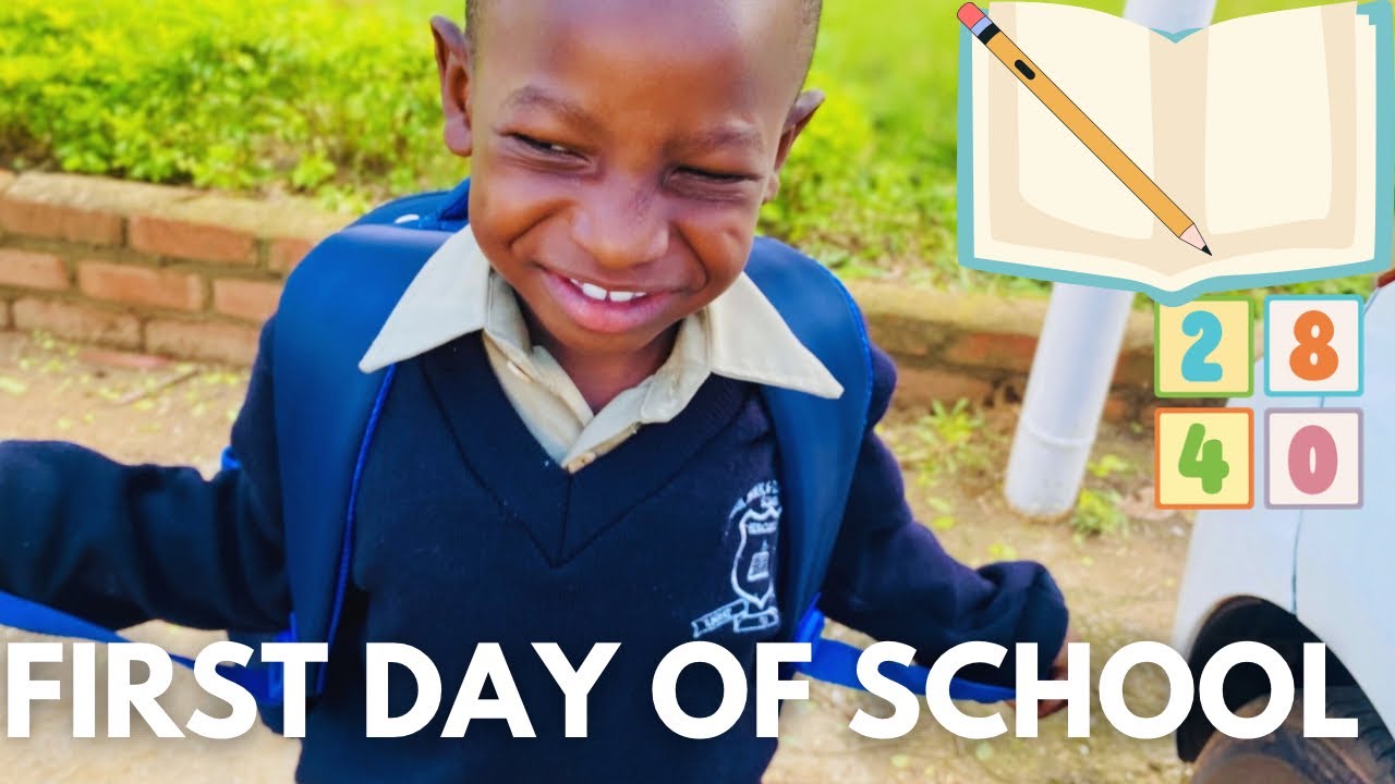 5AM School Run | My Son’s First Day of School 🥹| Zimbabwean YouTuber 🇿🇼