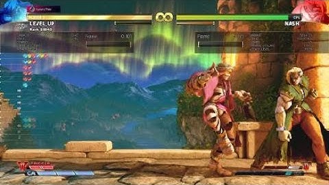 SFVAE S3 - Dhalsim VT II Combo - 1st VT II, Flame push, EX Yoga Flame, dash jab reset, 2nd VT II