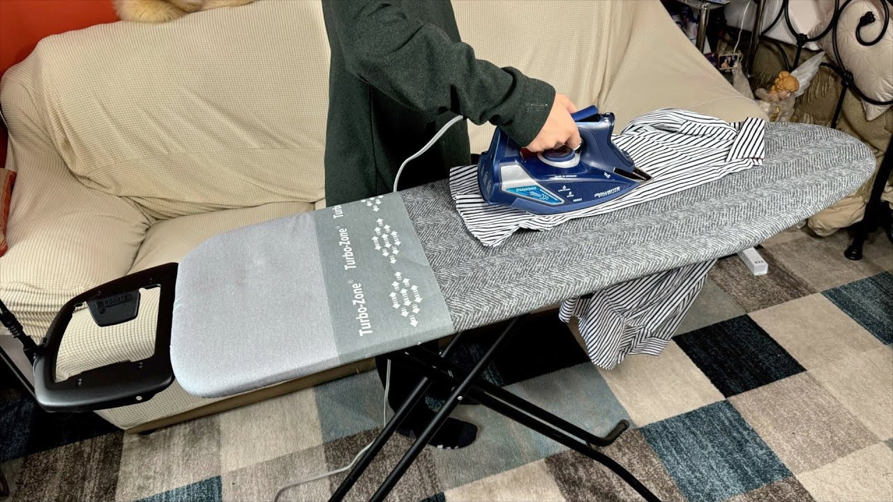 European Iron Board 48x15 Inch Review - Bartnelli Patented Technology Iron Board