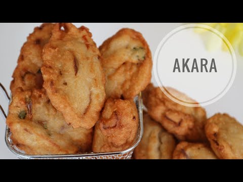 Come rendere Akara (Bean torta) | cibo nigeriano