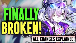 Silver Wolf Lv999 V3 Kit Ysis The Buffs Overtuned Her? Honkai Star Rail