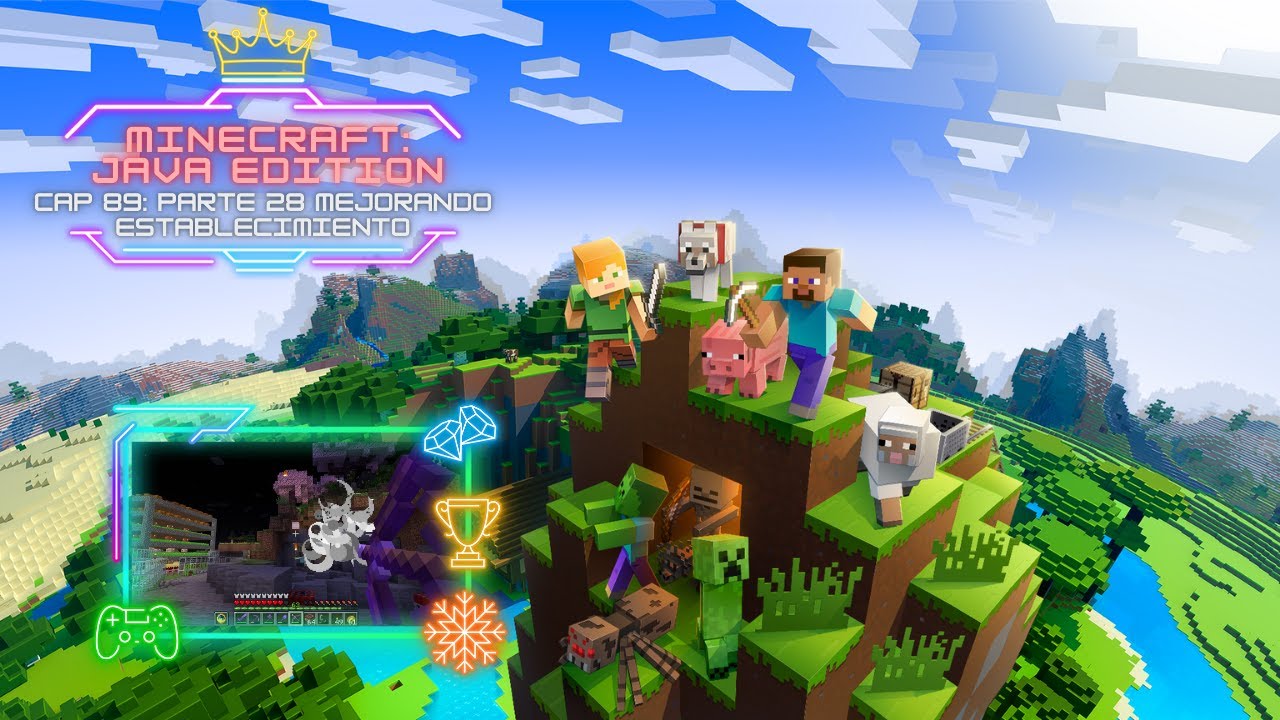 Minecraft: Java Edition - Cap 89: Parte 28 mejorando establecimiento ...