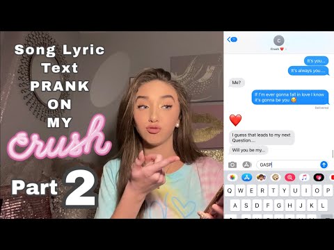 Song Lyric Text Pranks 