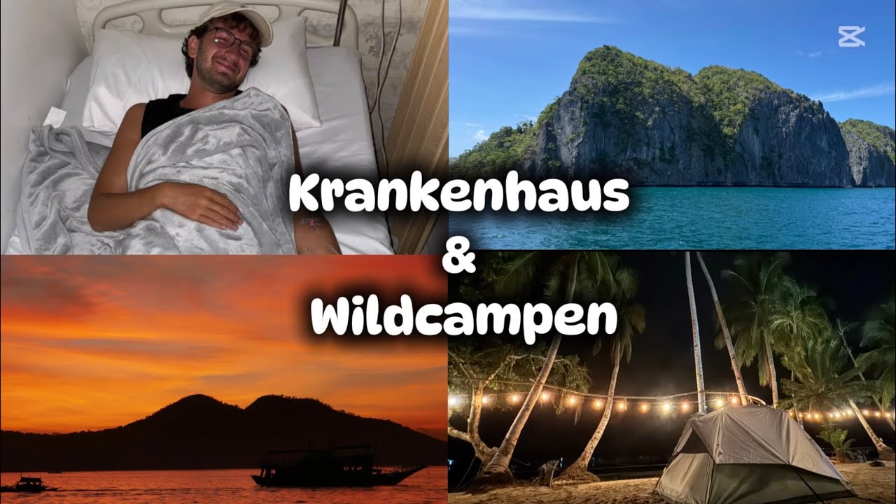 Dengue-Fieber?! Wildcampen auf den Philippinen || Reise-Vlog Teil 1