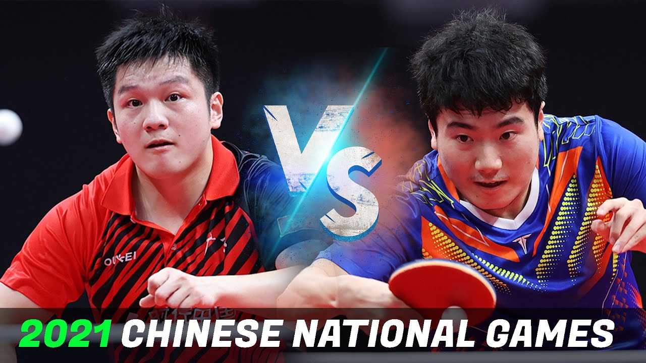 Table tennis at the National Games of China-2021: Fan Zhendong vs Liang  Jingkun | MS 1/2