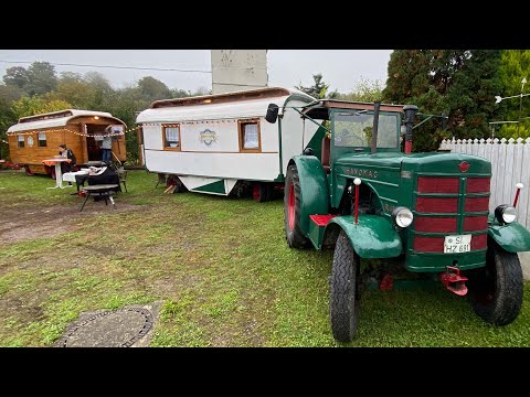 Beinertswagen- Ein Gang durch unser Zirkuswagen - Gespann bestehend aus Hanomag und 2 Oberlichtwagen