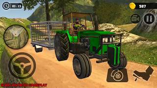 Superhero Animal Transport Tractor Simulator 2018 - Tractor Animal Transport Android GamePlay FHD screenshot 2