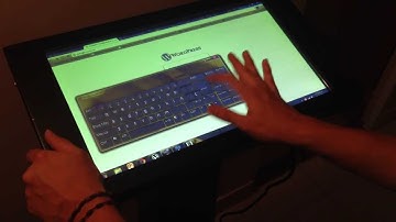 Interactive stand touchscreen monitor/kiosk