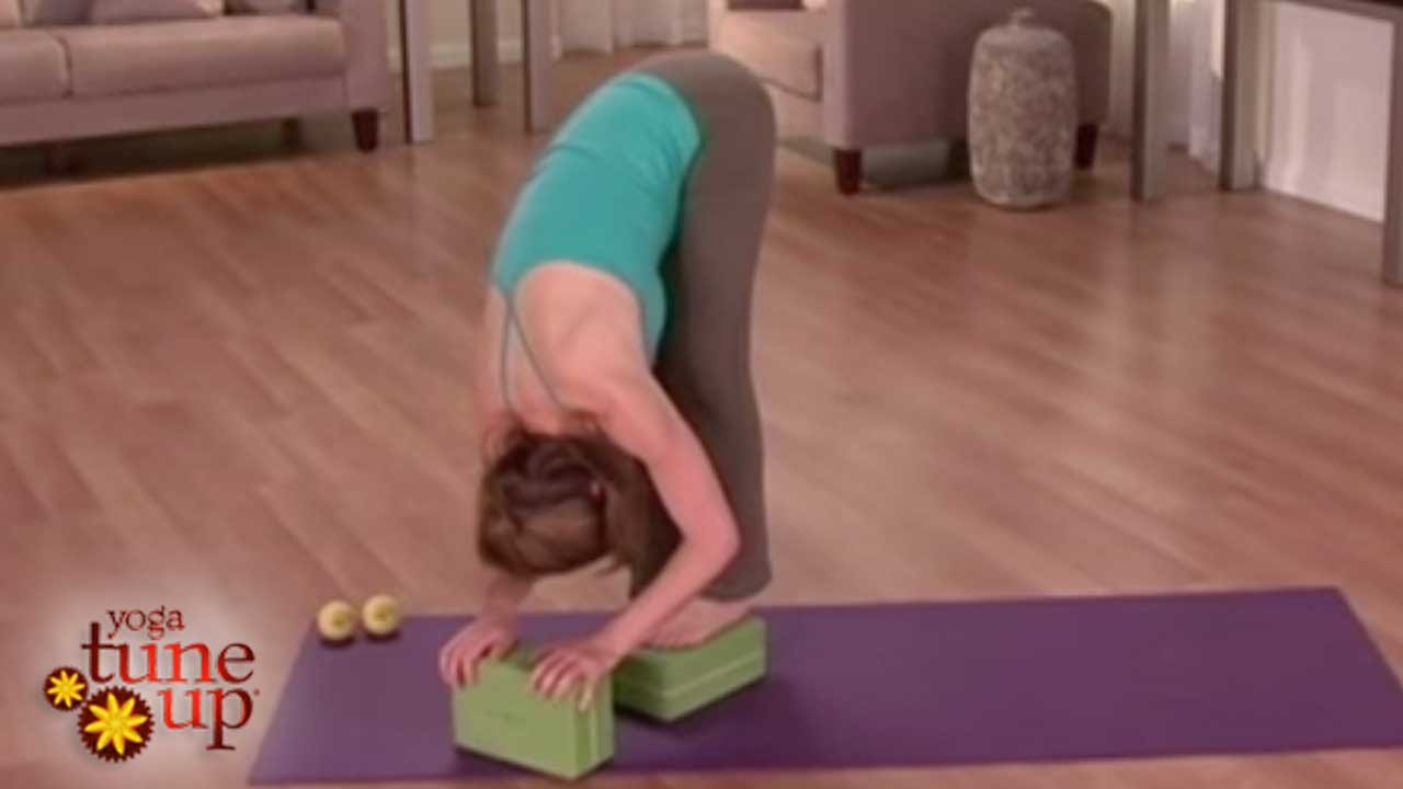 Hip Therapy Exercise: Asymmetrical Uttanasana Pose