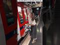 The girl missed the train for a while #shortvideo #shorts
