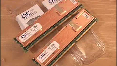 #267 - OCZ 512MB (2x256) PC-3200 Dual Channel Memory Kit