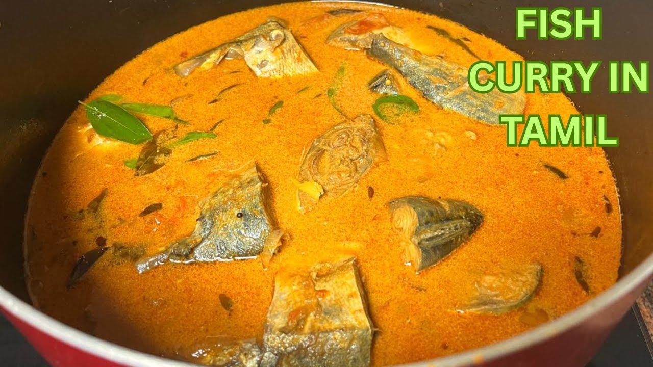 FISH CURRY WITH COCONUT IN TAMIL l SIMPLE AND TASTY RECIPE