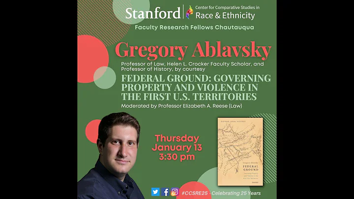 Federal Ground | CCSRE Chautauqua with Gregory Abl...