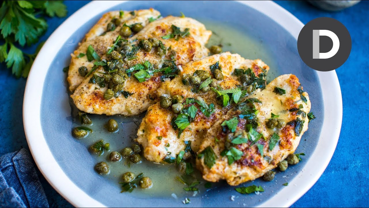 How to make... Chicken Piccata! Easy Chicken Recipe! - YouTube