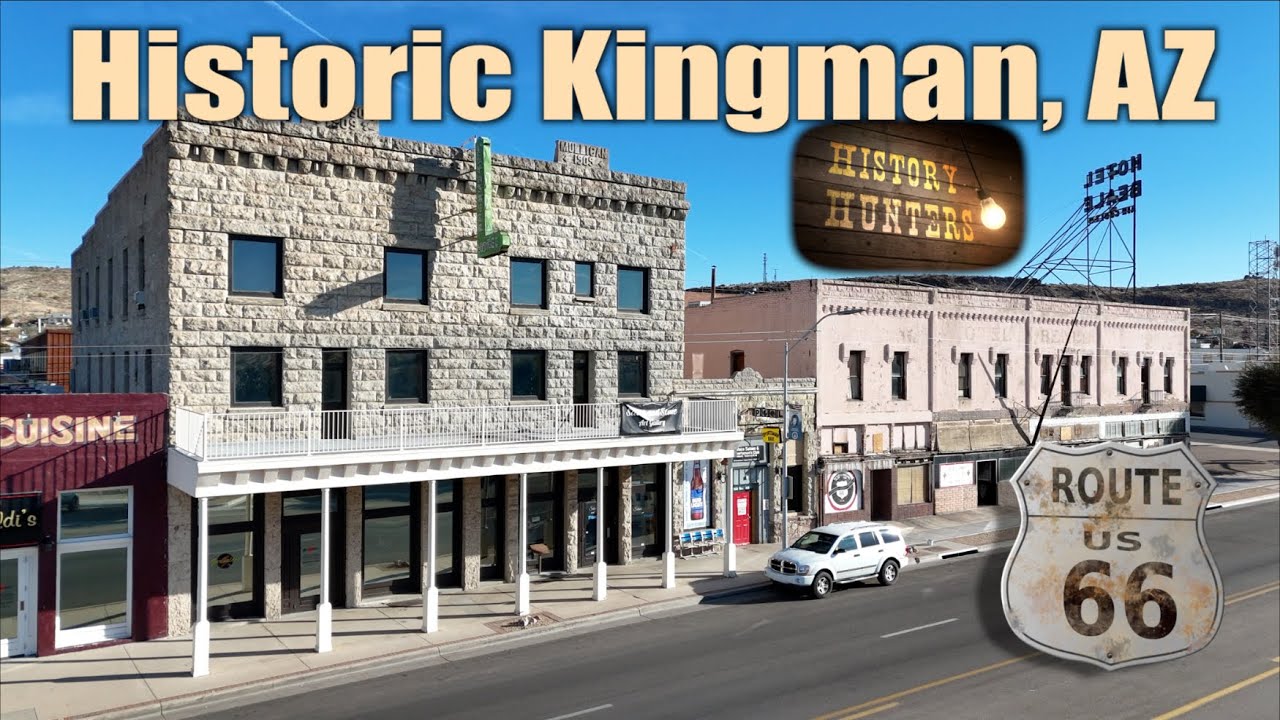 Amazing History we found in Kingman, Arizona including Route 66