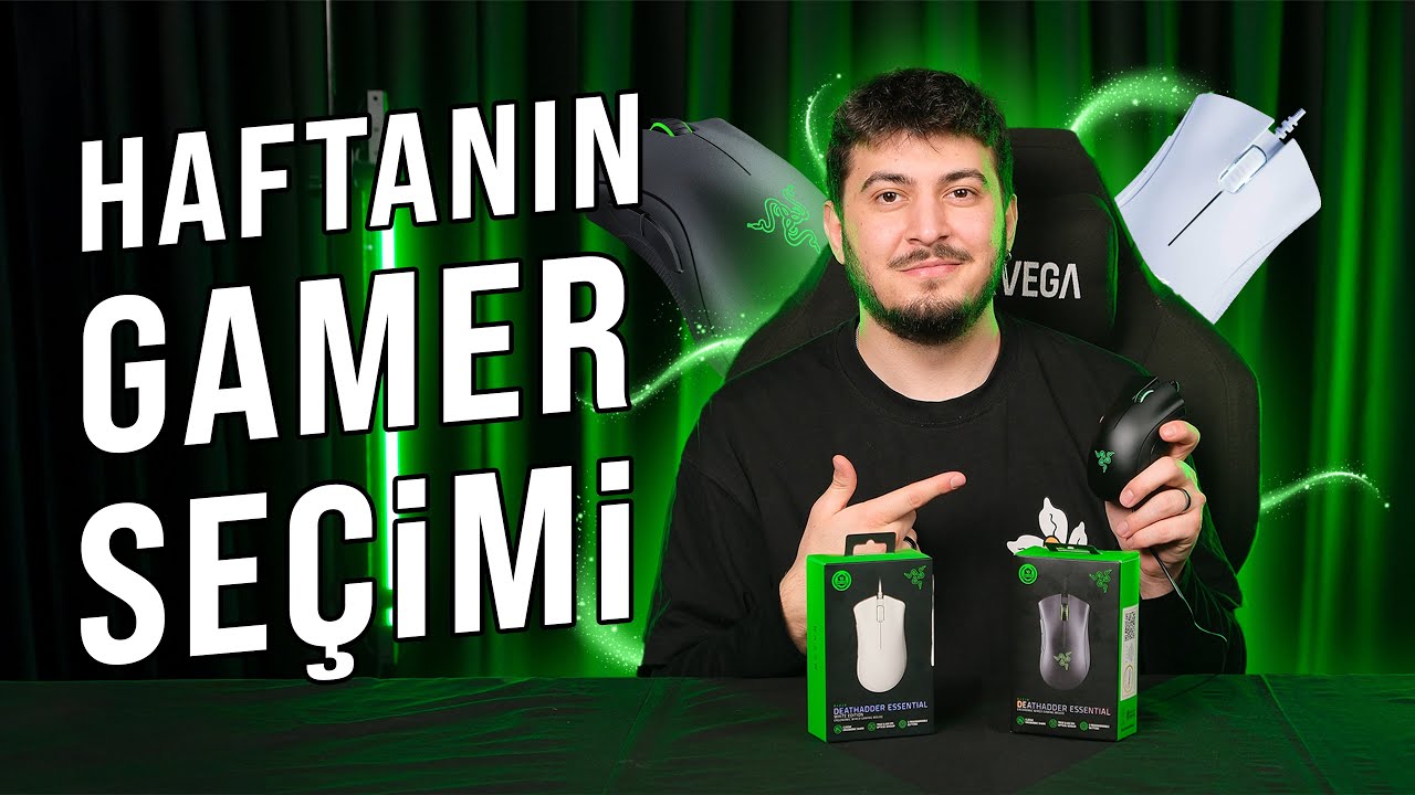 BURADA HER HAFTA BİR GAMER SEÇİMİ VAR - HAFTANIN GAMER SEÇİMİ RAZER DEATHADDER ESSENTIAL