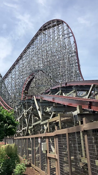 Steel Vengeance at Cedar Point #shorts #cedarpoint #rollercoaster