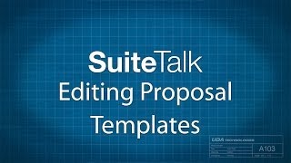 Editing Proposal Templates screenshot 2
