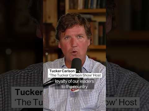 Tucker Carlson on Donald Trump and Iran