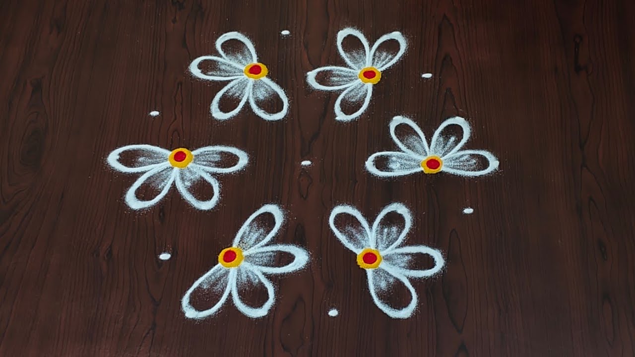 Karthikamasam muggulu|7×4chukkala muggulu|easy daily rangoli design|pandaga muggulu#Rang kaa Rangoli