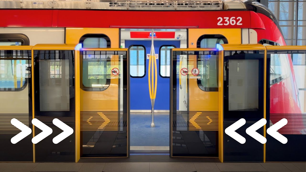 🇲🇾 Metro DOOR CLOSING Compilation & Announcements in Kuala Lumpur・MRT Putrajaya Kajang Line Malaysia