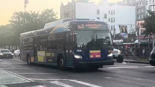 MaBSTOA Exclusive: 2017 New Flyer XD40 #7505 On The Bx3 @ University Avenue