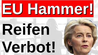 Reifen Verbot Bürger Sind Sprachlos Eu Ohne Sachverstand Kommt Ein Reifen-Verbot?