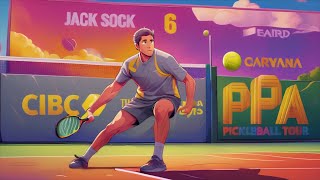 JACK SOCK vs #1 PICKLEBALL Player Ben Johns HIGHLIGHTS