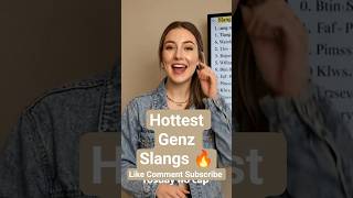 GEN Z Slangs #shorts #shortsfeed