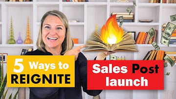 5 Ways to Reignite Book Sales Post Launch