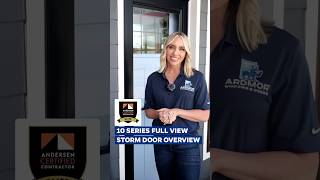 ARDMOR Reviews Andersen 10 Series Storm Door with Retractable Screen
