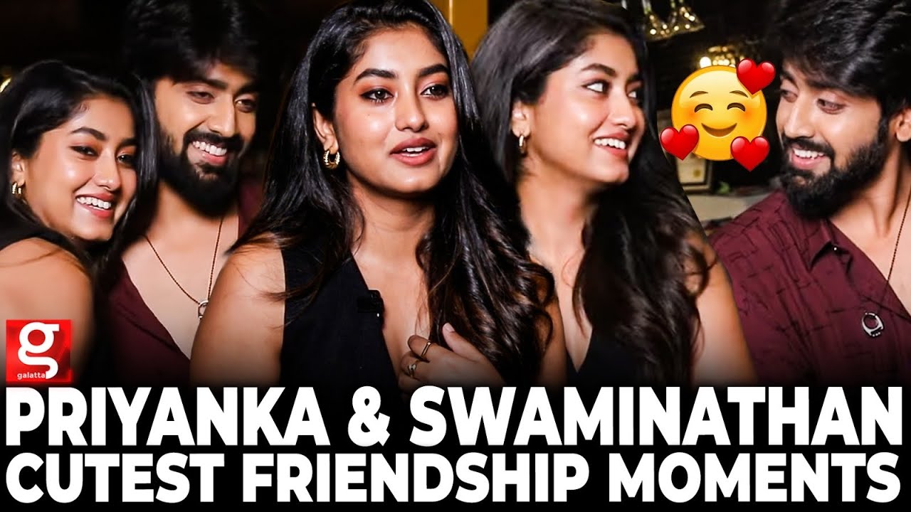 Priyanka😍Swaminatha அந்த உண்மைய மட்டும் சொல்லாத😱இப்படிப்பட்ட Friends-ஆ..! - Ultimate Fun Interview