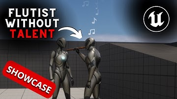 Flutist Without Talent NPC - Unreal Engine 5