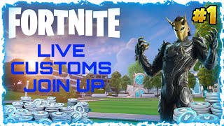 I'M LIVE CUSTOMS -NO MIC I'M BACK FORTNITE CHAPTER 6 STREAM PLAYING WITH VIEWERS (USE CODE ABBHI)