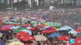 Covid-19 au Brésil : toujours plus de monde sur les plages brésiliennes malgré l'épidémie