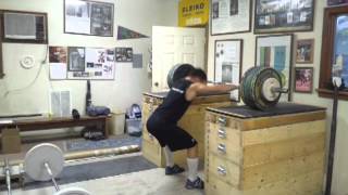 150kg Drop Snatch