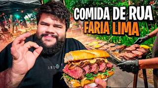 O melhor churrasco de rua da Faria Lima? Provando o lendário Chico Grill! 🍔🔥