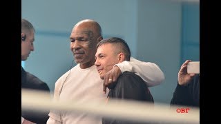 Мастер-класс Майка Тайсона и Кости Цзю. Master class Mike Tyson and Kostya Tszyu.