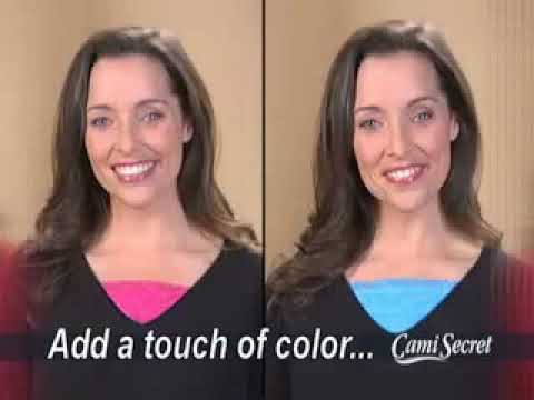 Cami Secret Cleavage Hider Commercial - As Seen on TV 