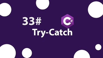 33# [arabic] - Try-Catch in C# || اقتناص الاخطاء في السي شارب