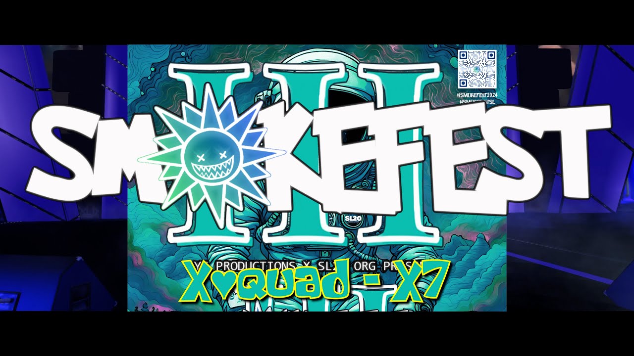 Smokefest III - Xquad & X7 - Secondlife Metaverse