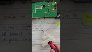 learn the sensor to the Alula RE524X translator